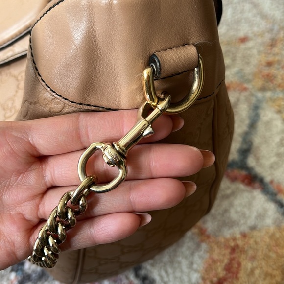 GUCCI Emily Hobo Guccissima Leather in Tan - Medium - Picture 7 of 16